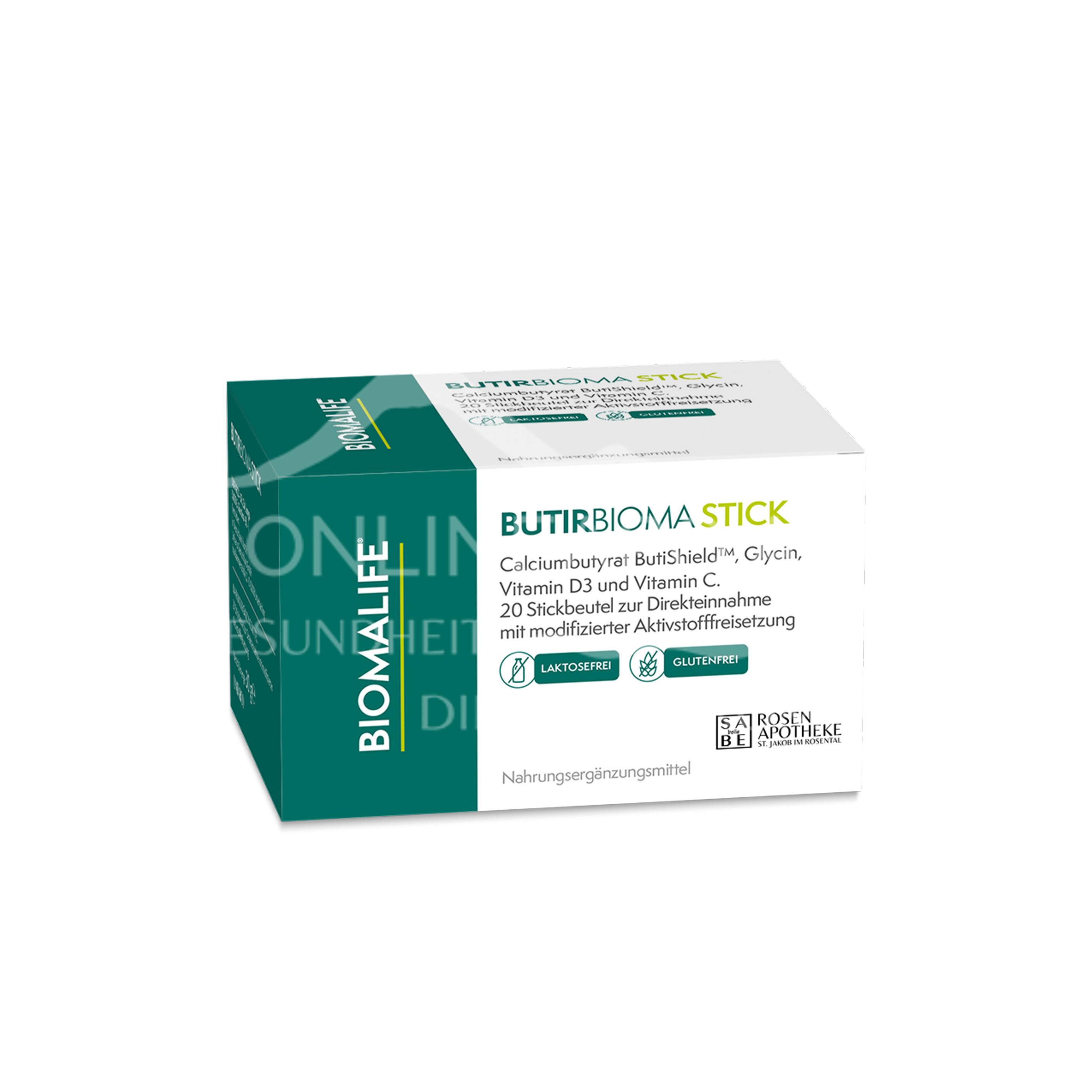 SABE belle BIOMALIFE® BUTIRBIOMA Stickbeutel
