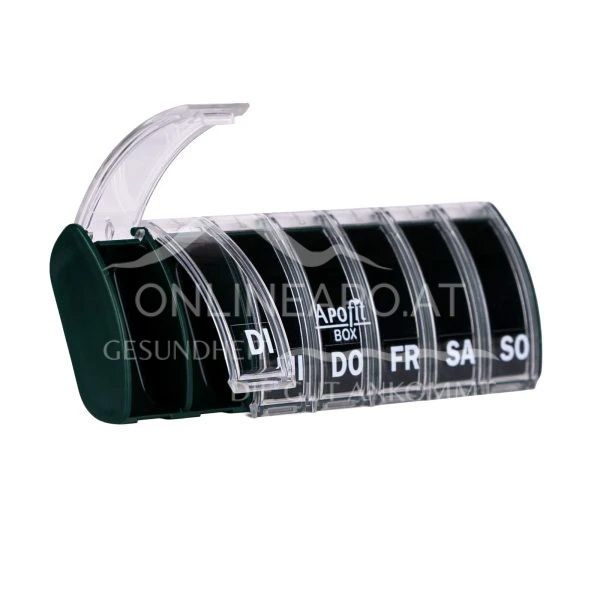 APOfit Weekly Dispenser, 1-dose box, green