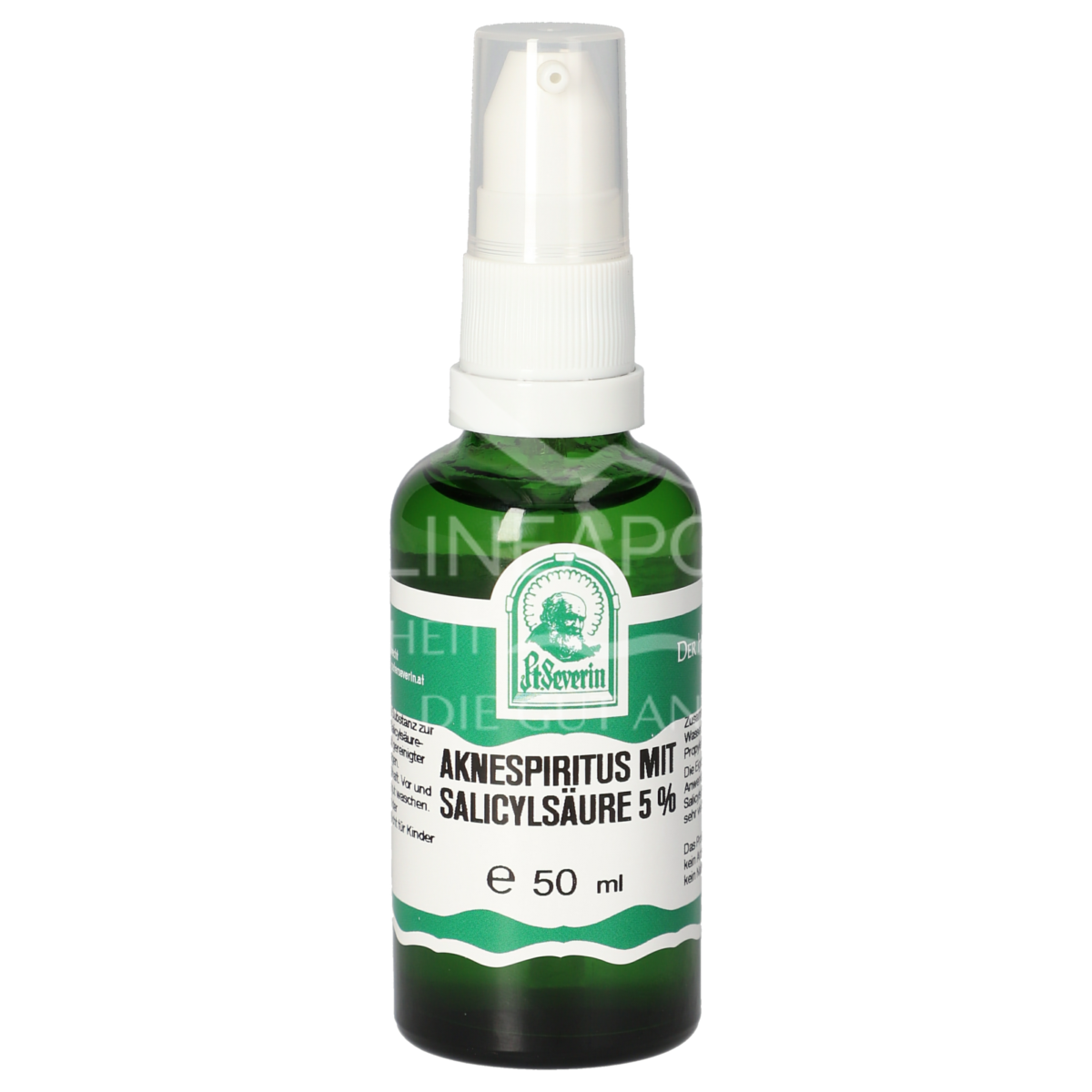 Pater Severin Aknespiritus mit Salicylsäure 5% Spray