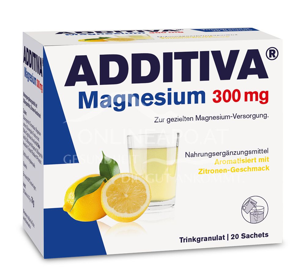 ADDITIVA® Magnesium 300 mg Trinkgranulat Sachets
