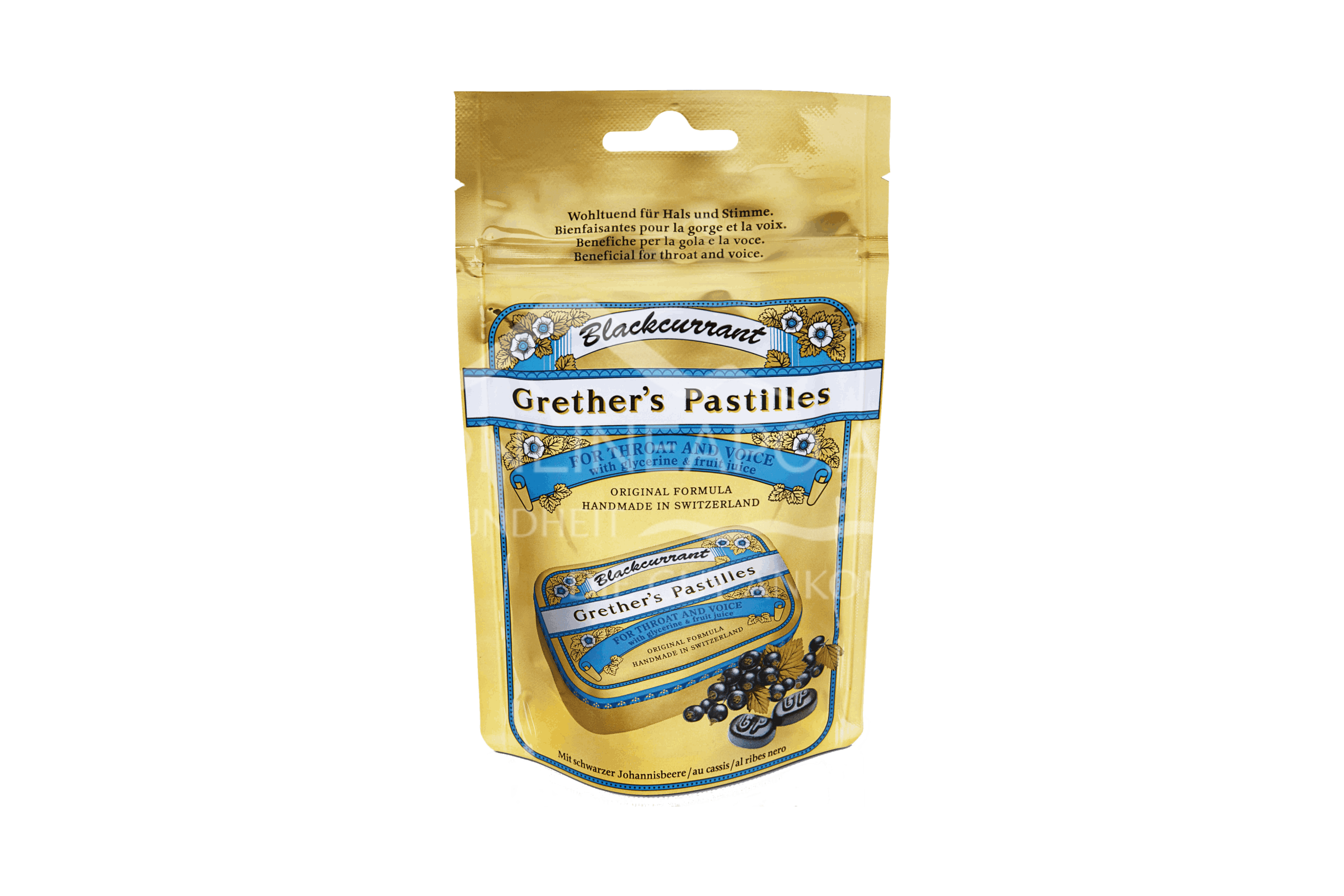 Grether’s Blackcurrant Pastilles zuckerfrei