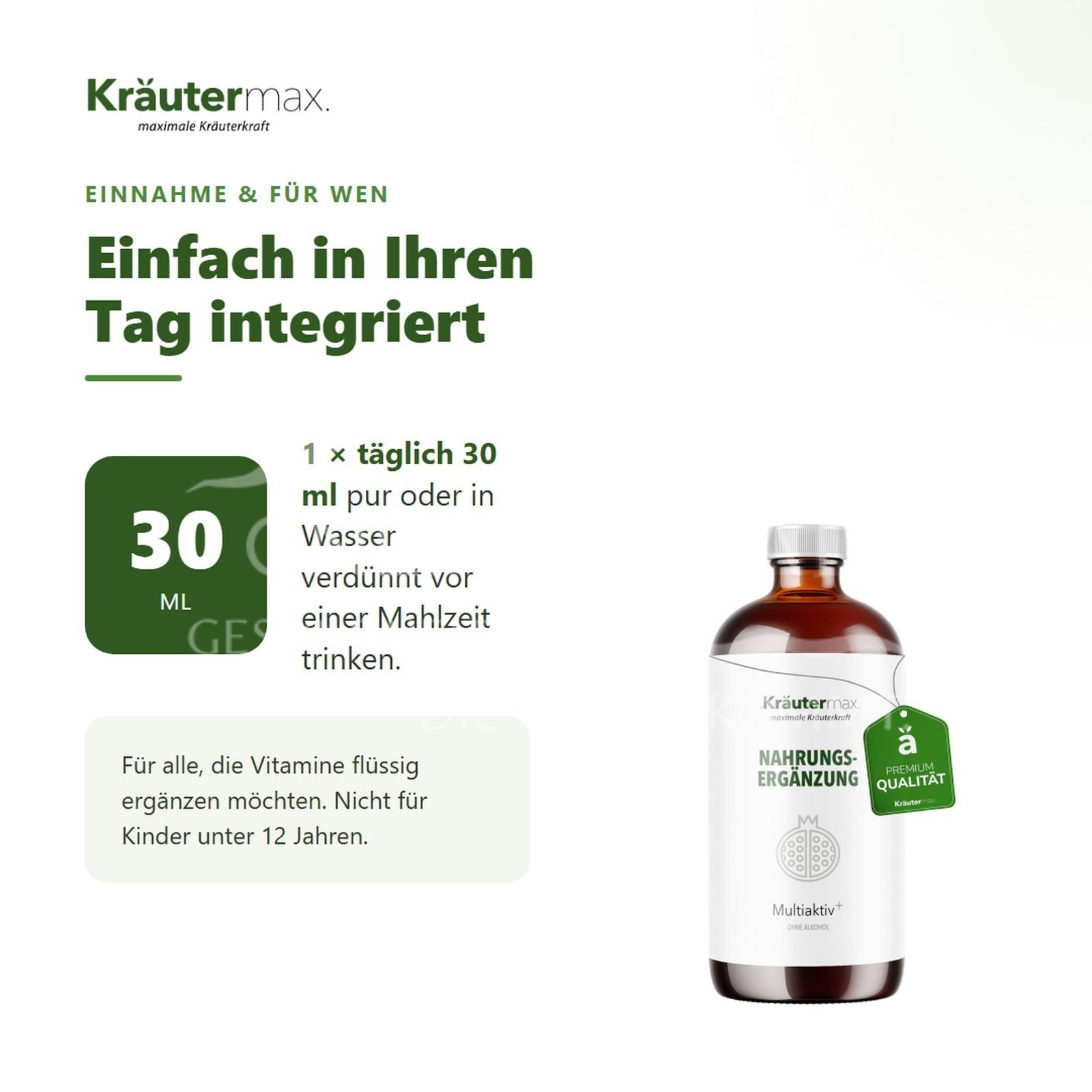Käutermax Multiaktiv Saft