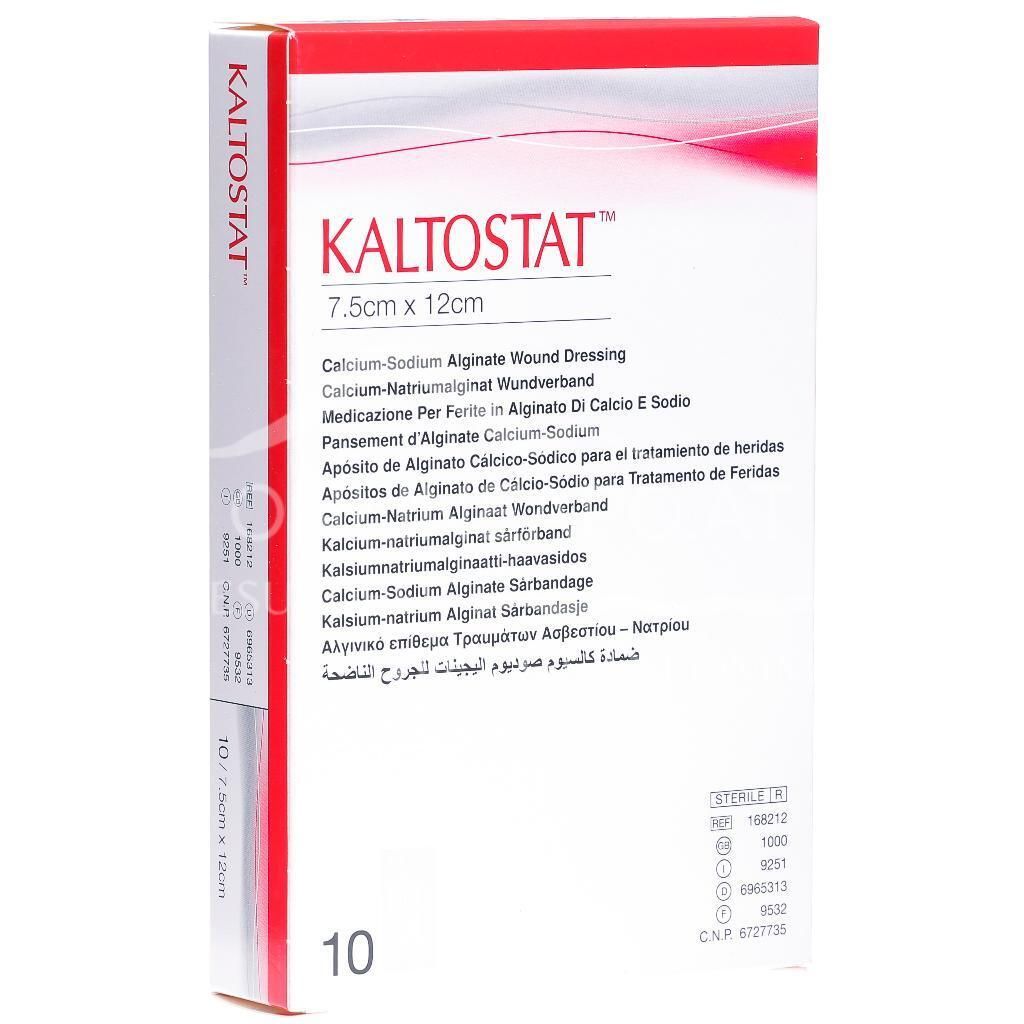 ConvaTec KALTOSTAT® Kompressen steril, 7,5 x 12 cm