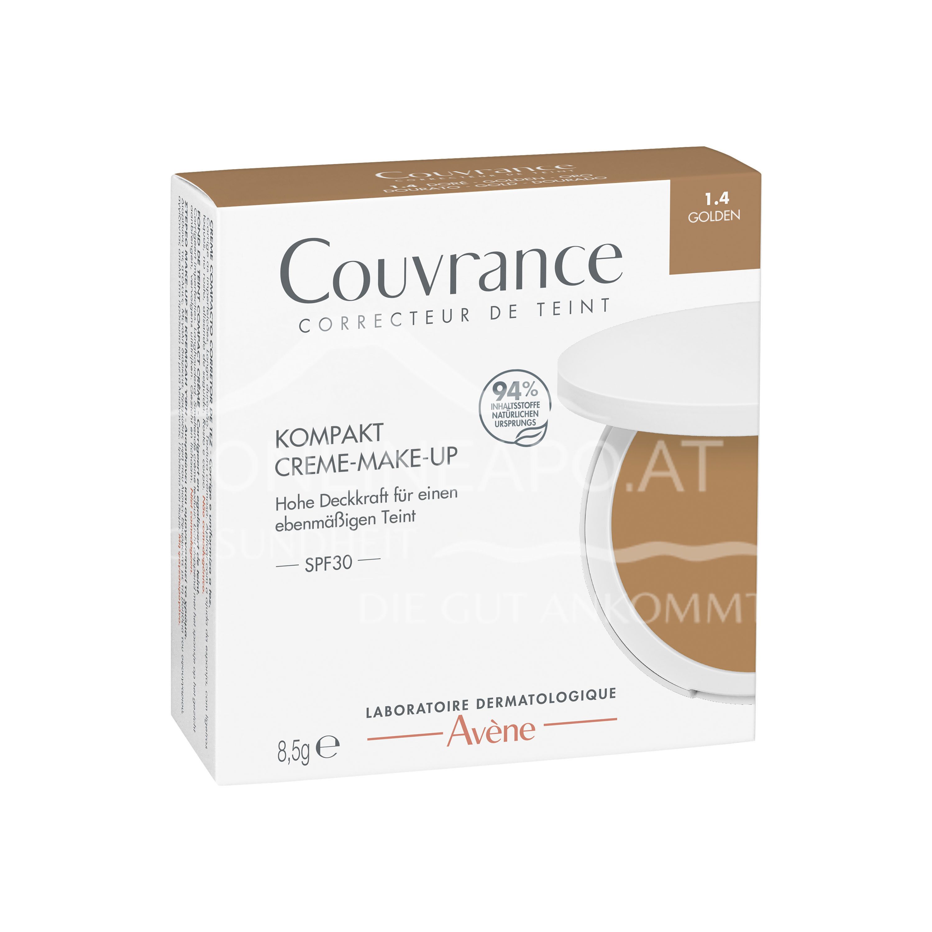 Avene Couvrance Kompakt Creme-Make-up 1.4 Gold - LSF 30