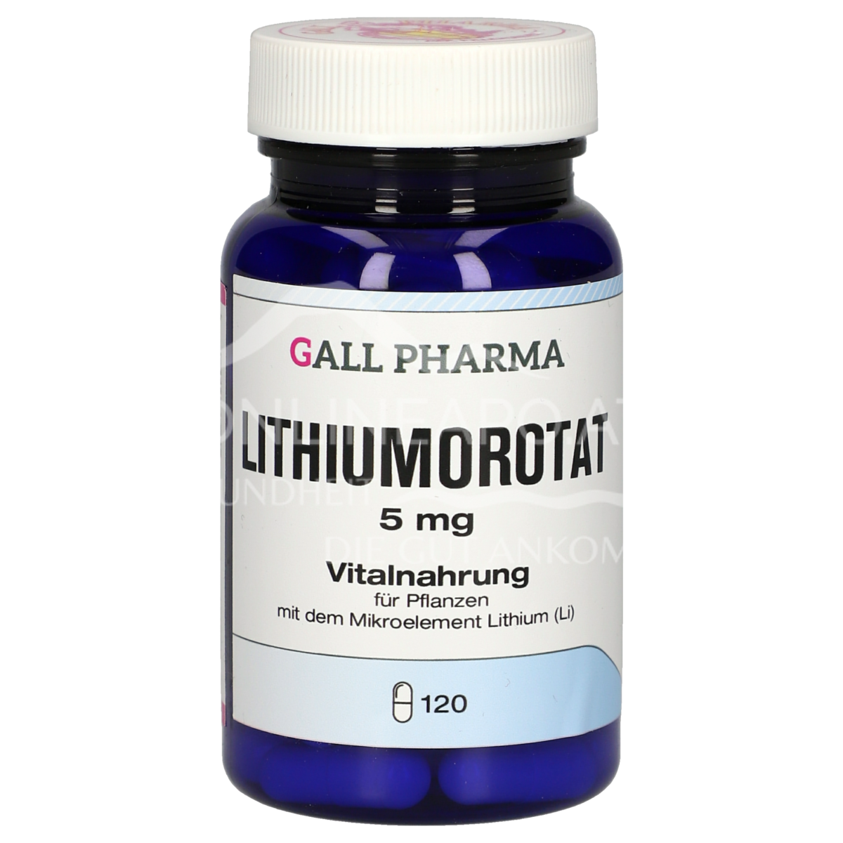 Gall Pharma Lithiumorotat 5 mg Kapseln