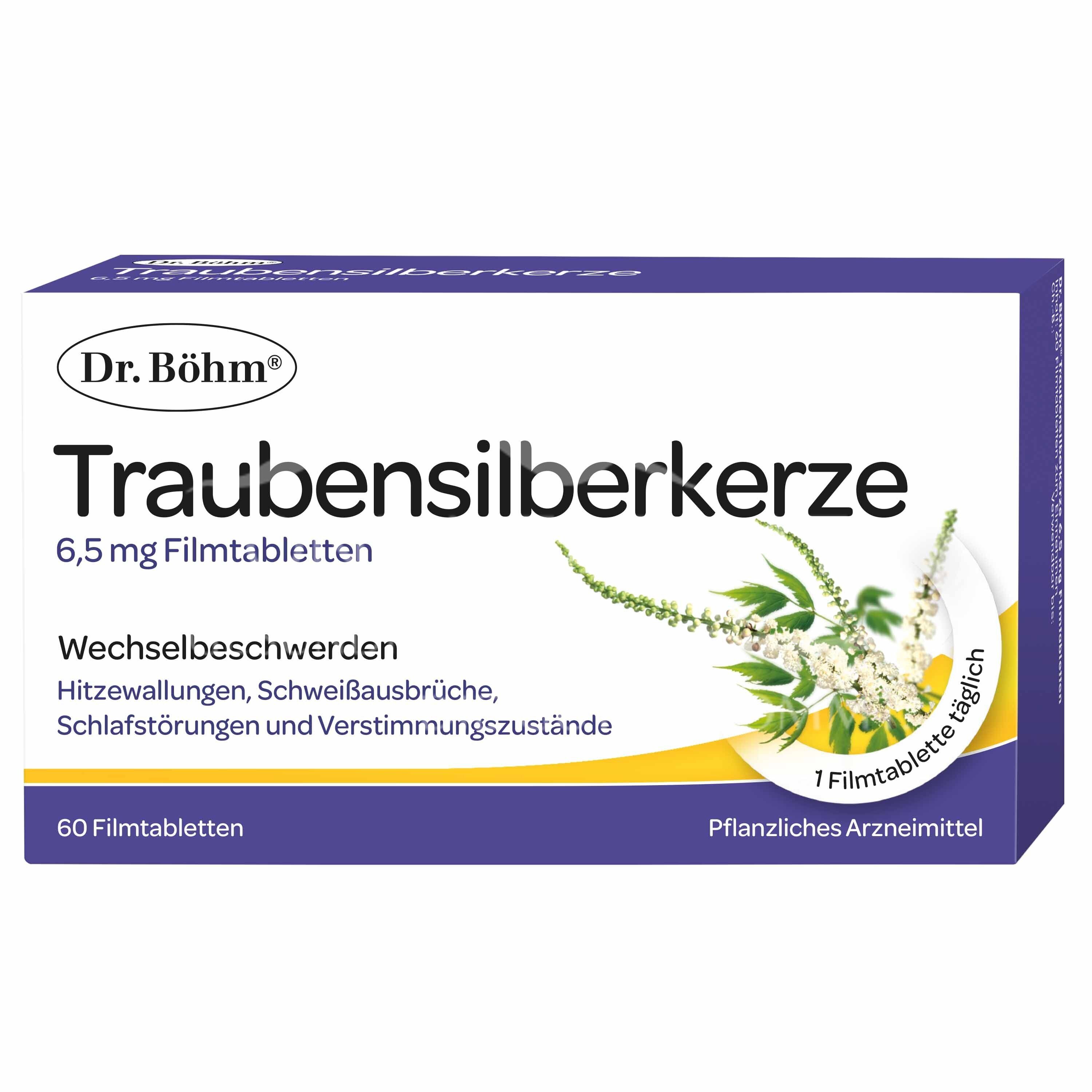 Dr. Böhm® Traubensilberkerze 6,5 mg Filmtabletten