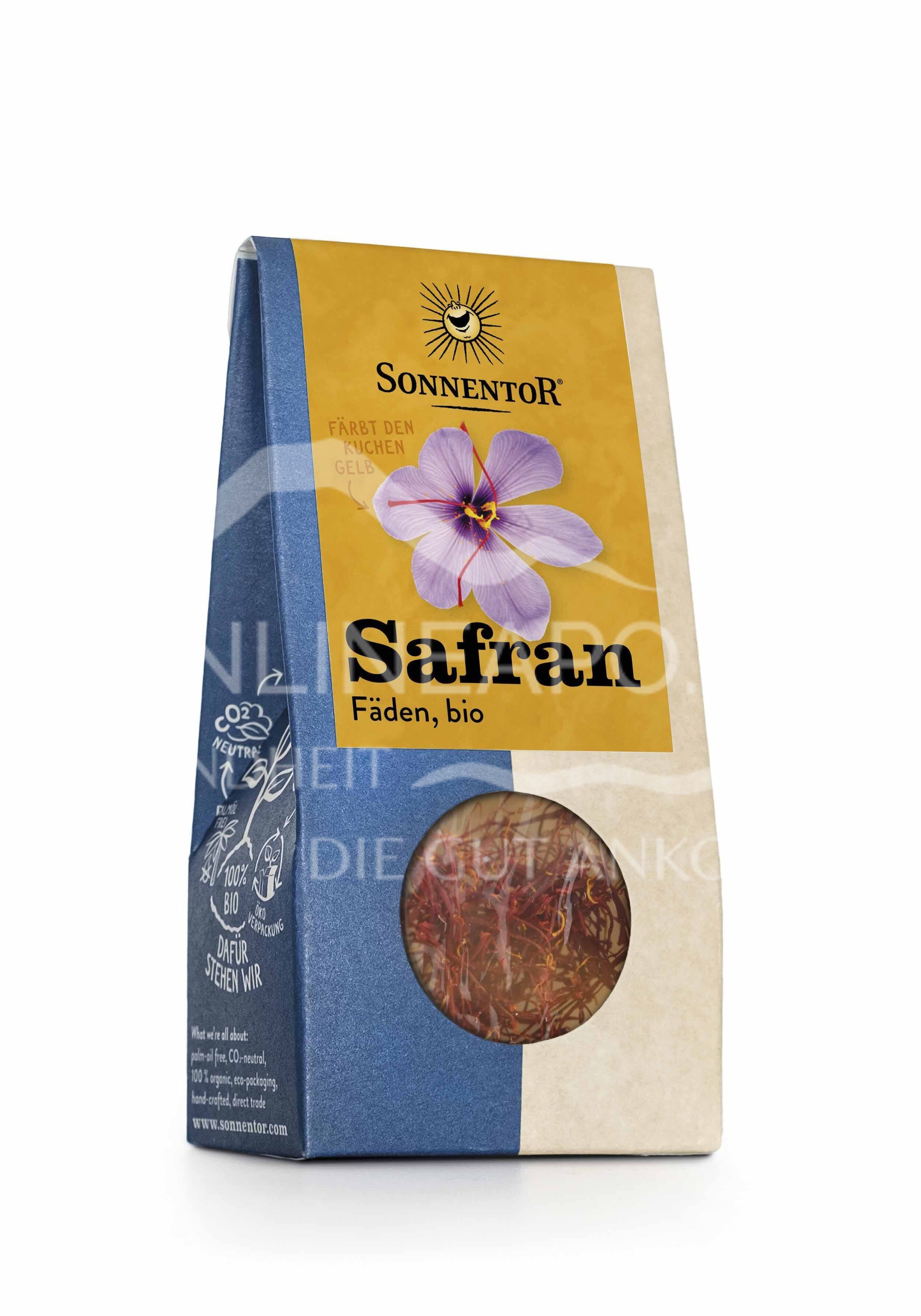 Sonnentor saffron threads whole, organic