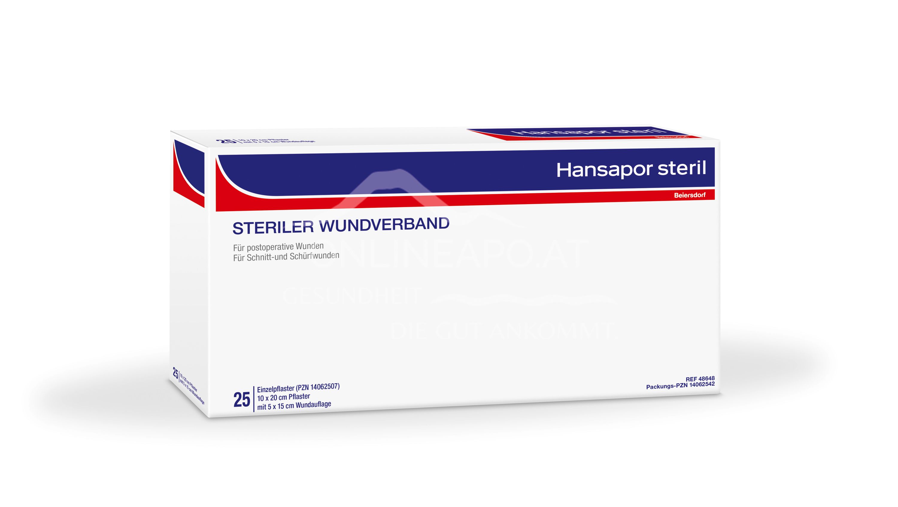 Hansapor sterile wound dressing 10cm x 20cm