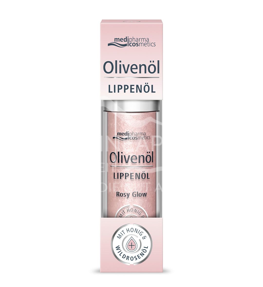 medipharma cosmetics Olivenöl Lippenöl Rosy Glow