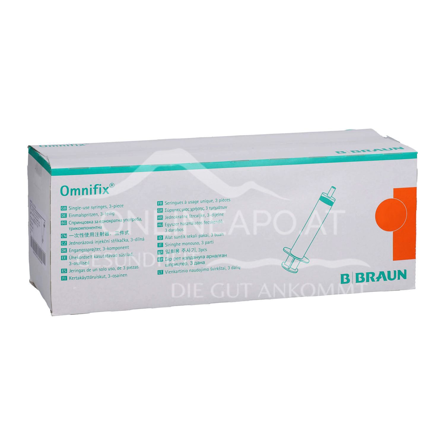 Omnifix® Luer Lock disposable syringes 20 ml