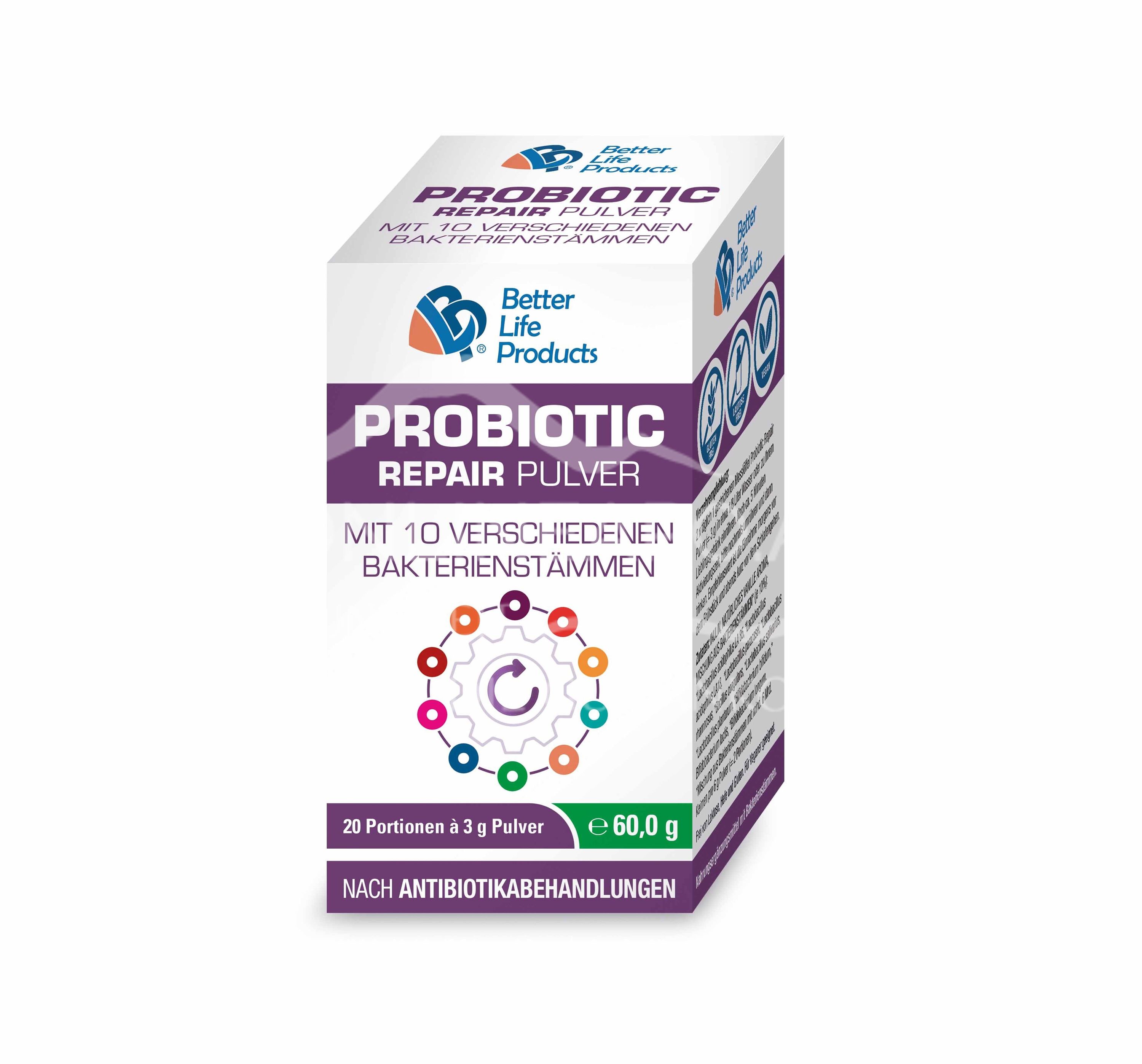 Better Life Products® Probiotic Repair Pulver