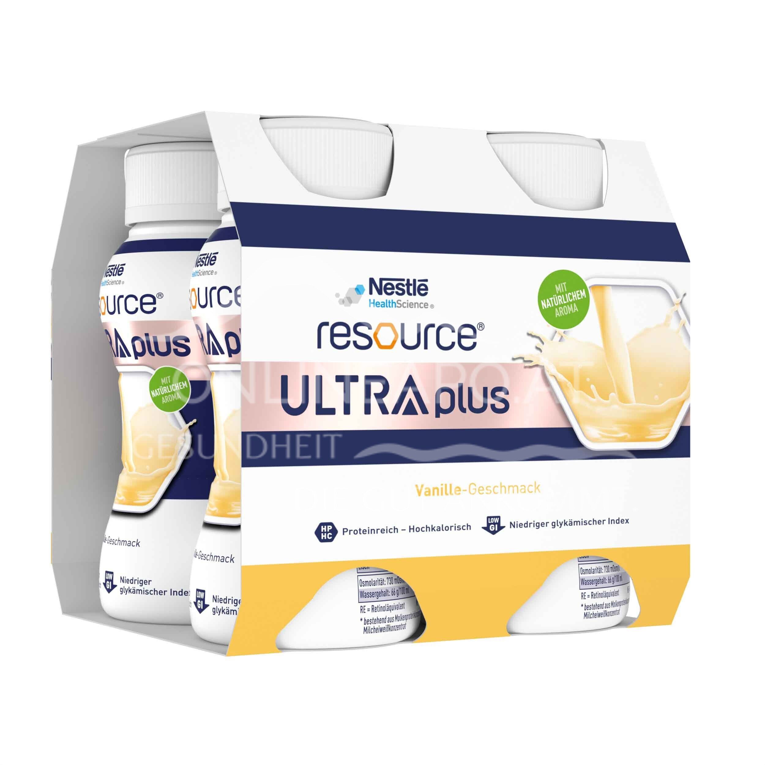 Resource® ULTRA plus High Protein Vanille Trinknahrung 200 ml