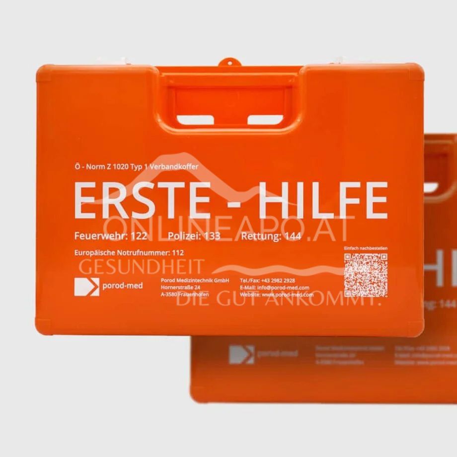 Erste Hilfe Koffer Typ 1 – ÖNORM Z 1020, klein