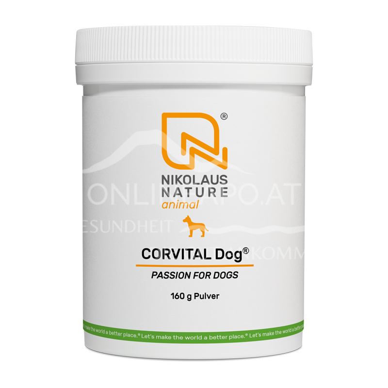 Nikolaus Nature animal CORVITAL Dog® Pulver