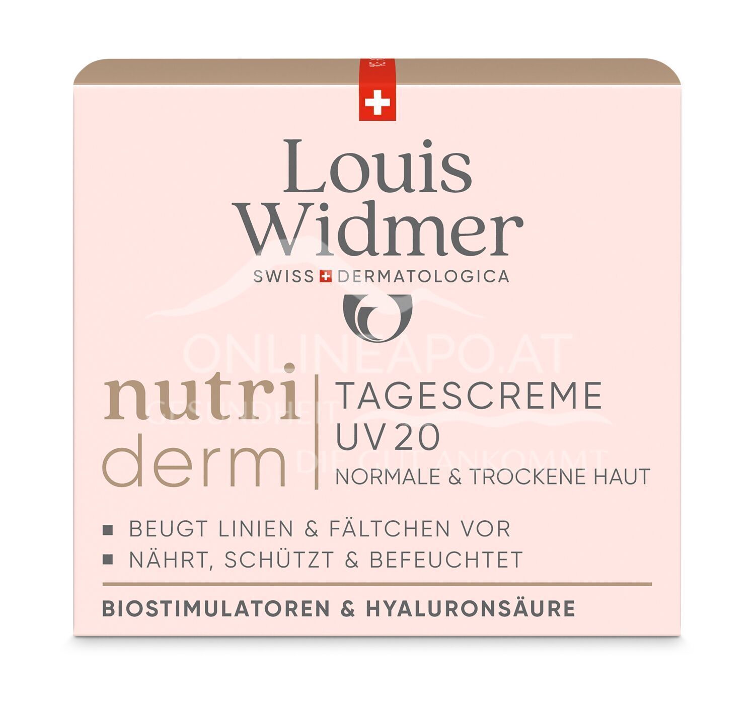 Louis Widmer nutriderm Tagescreme UV 20 - leicht parfümiert