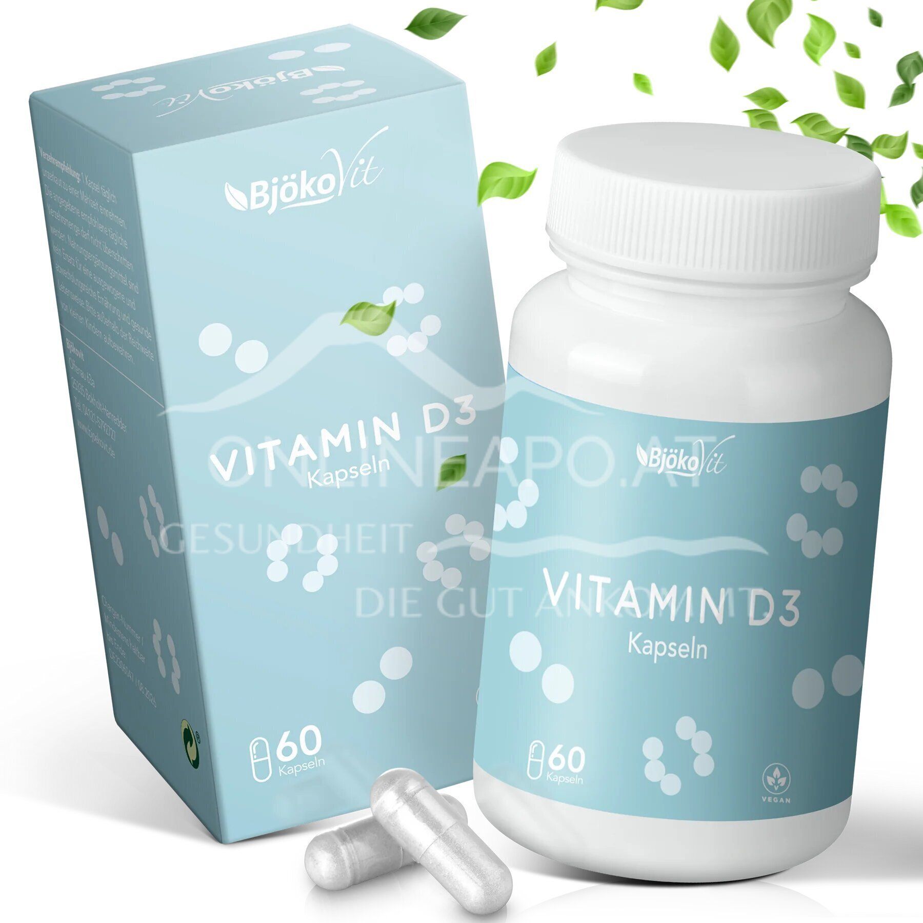 BjökoVit Vitamin D3 Kapseln