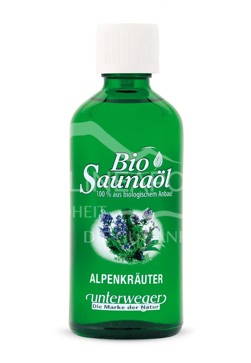 Unterweger Bio Saunaöl Alpenkräuter