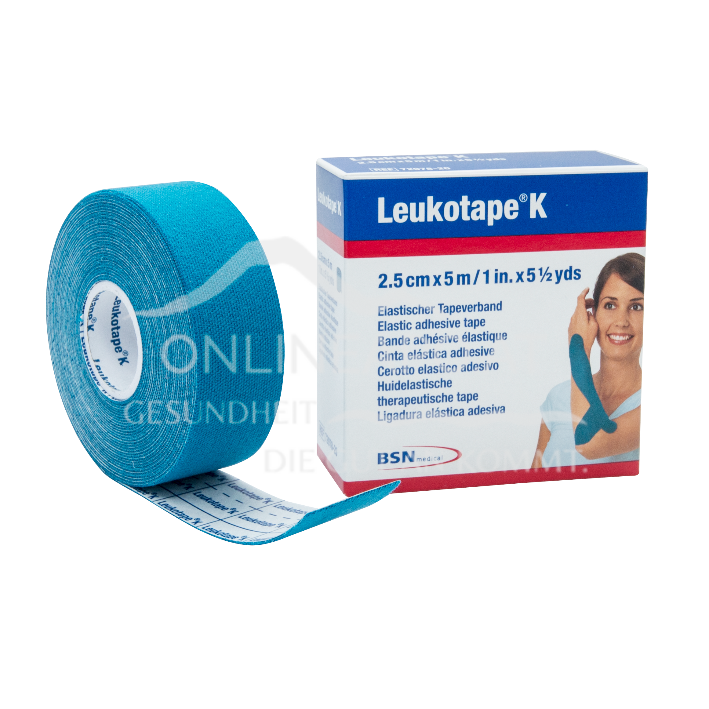 Leukotape® K Blau 2,5cm x 5m