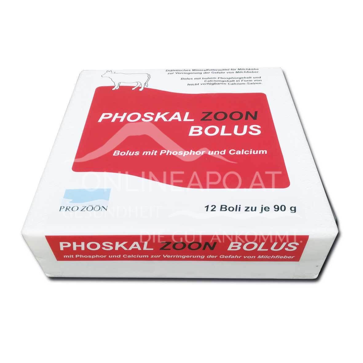 Pro Zoon Phoskal Zoon Bolus für Milchkühe 90 g