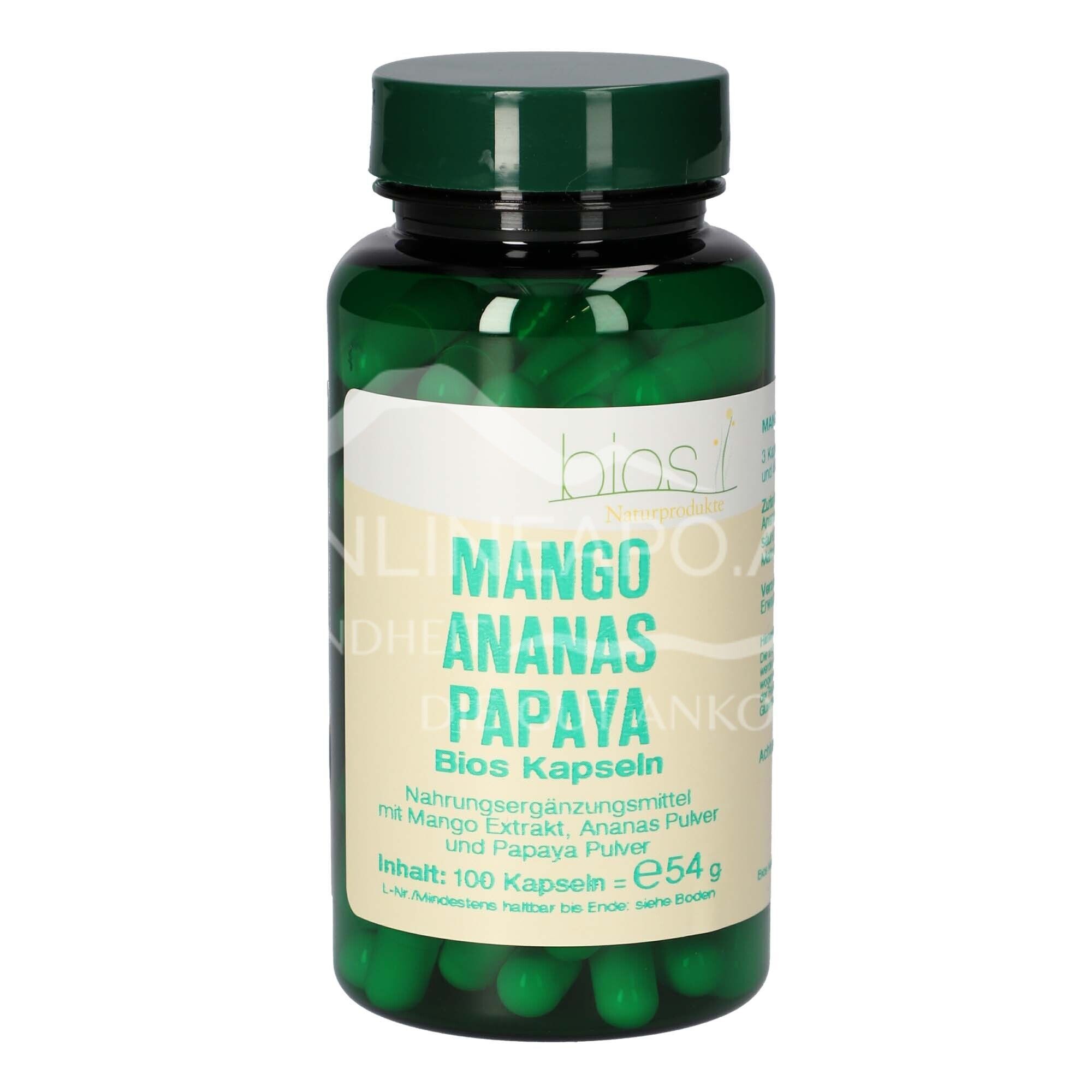 Bios Mango Pineapple Papaya Capsules