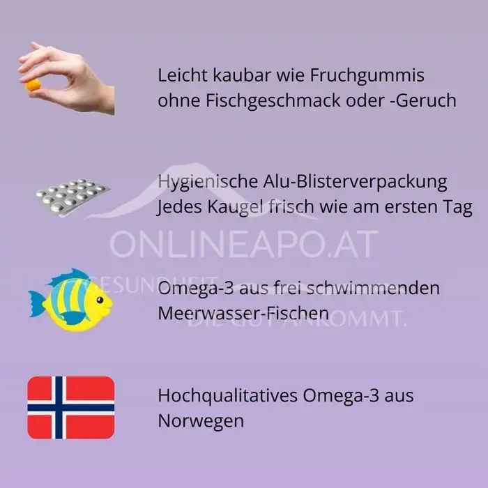 easyVit® EasyFishoil Focus Weichgummis