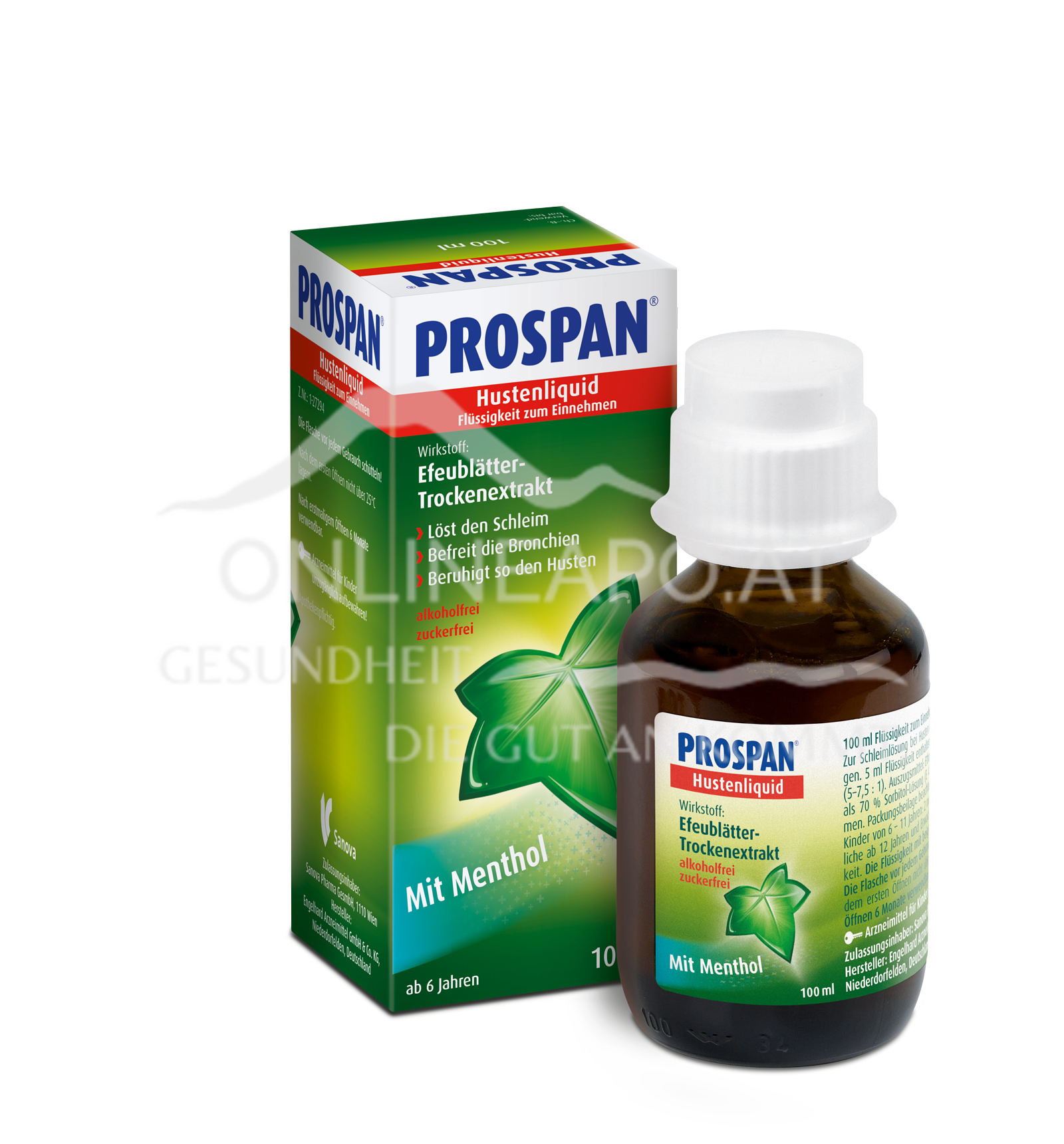 Prospan® Hustenliquid Flasche – Flüssigkeit zum Einnehmen