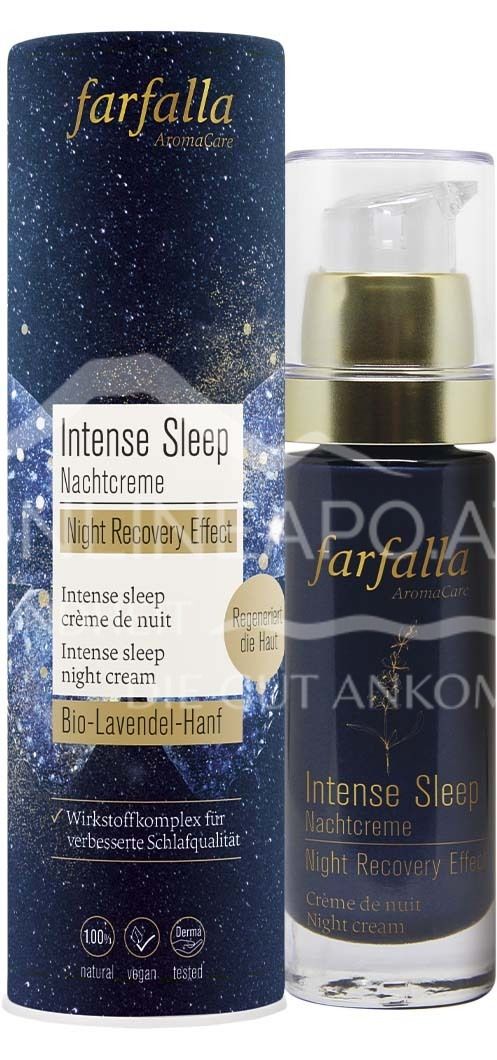 Farfalla Intense Sleep Night Cream, Night Recovery Effect