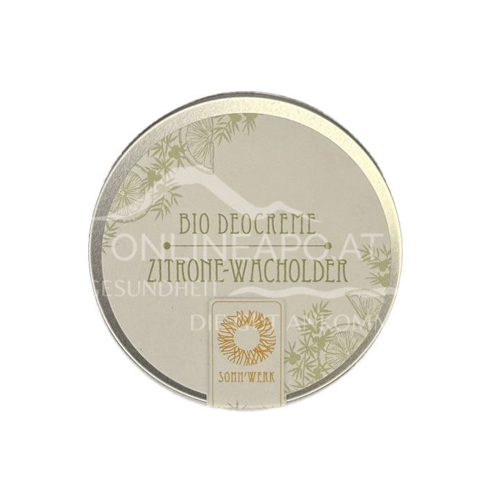 Sonnwerk Deo-Creme Zitrone/Wacholder