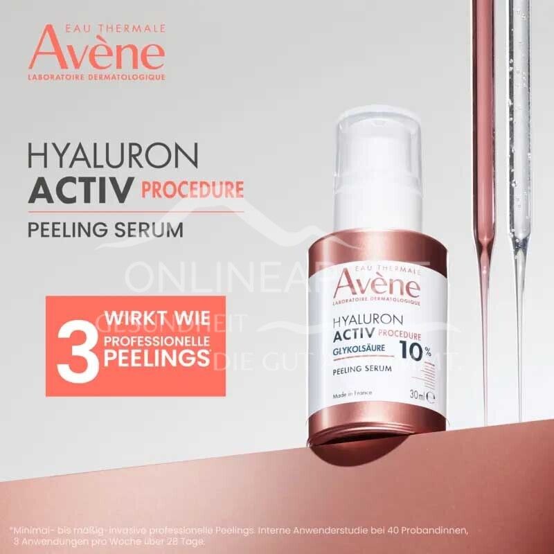 Avene Hyaluron Activ Procedure Peeling Serum - 10 % Glykolsäure