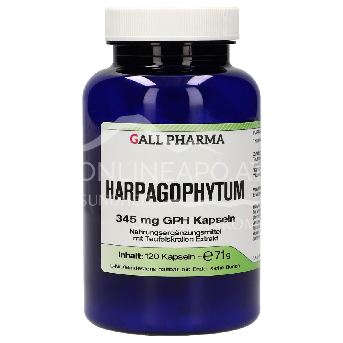 Gall Pharma Harpagophytum 345 mg Kapseln