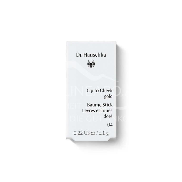 Dr. Hauschka Lip to Cheek Blush Stick – 04 gold