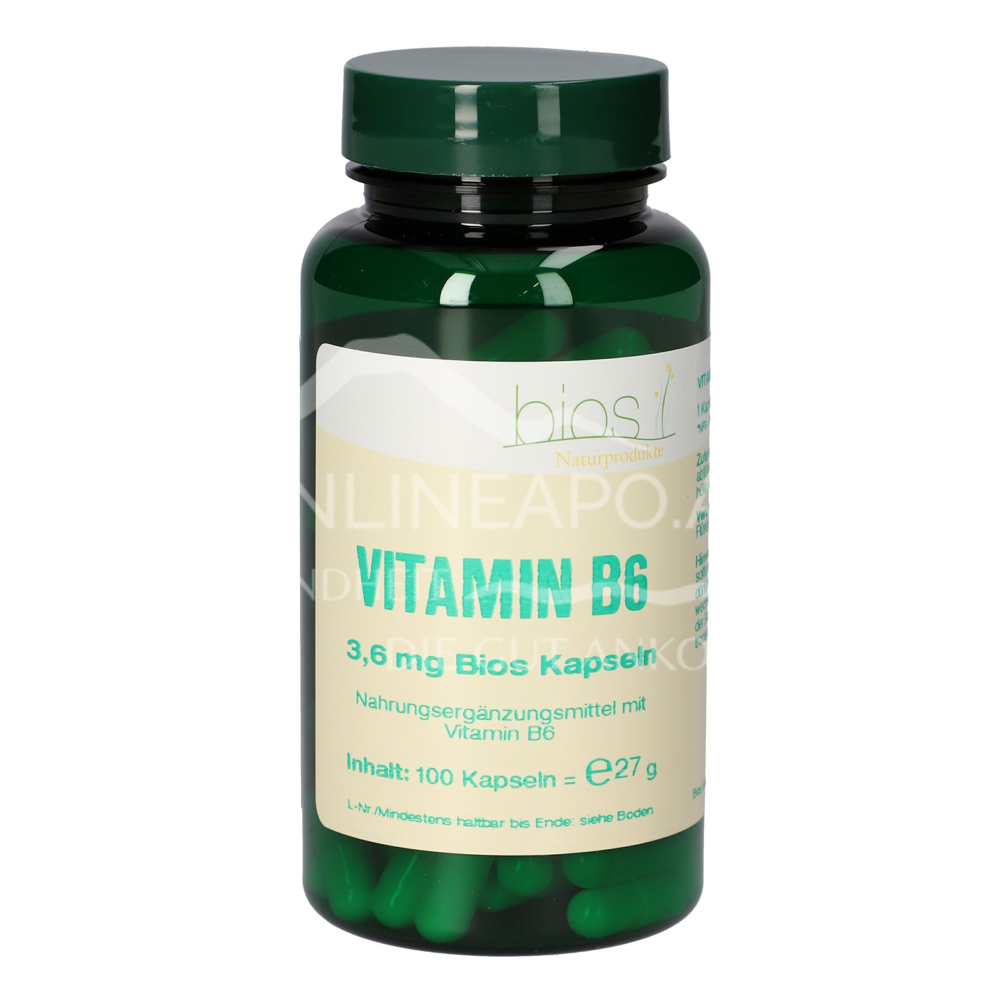 Bios Vitamin B6 3,6 mg Kapseln