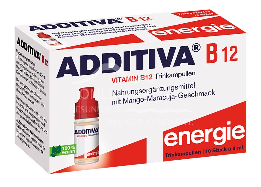 ADDITIVA® Vitamin B12 Trinkampullen 8 ml
