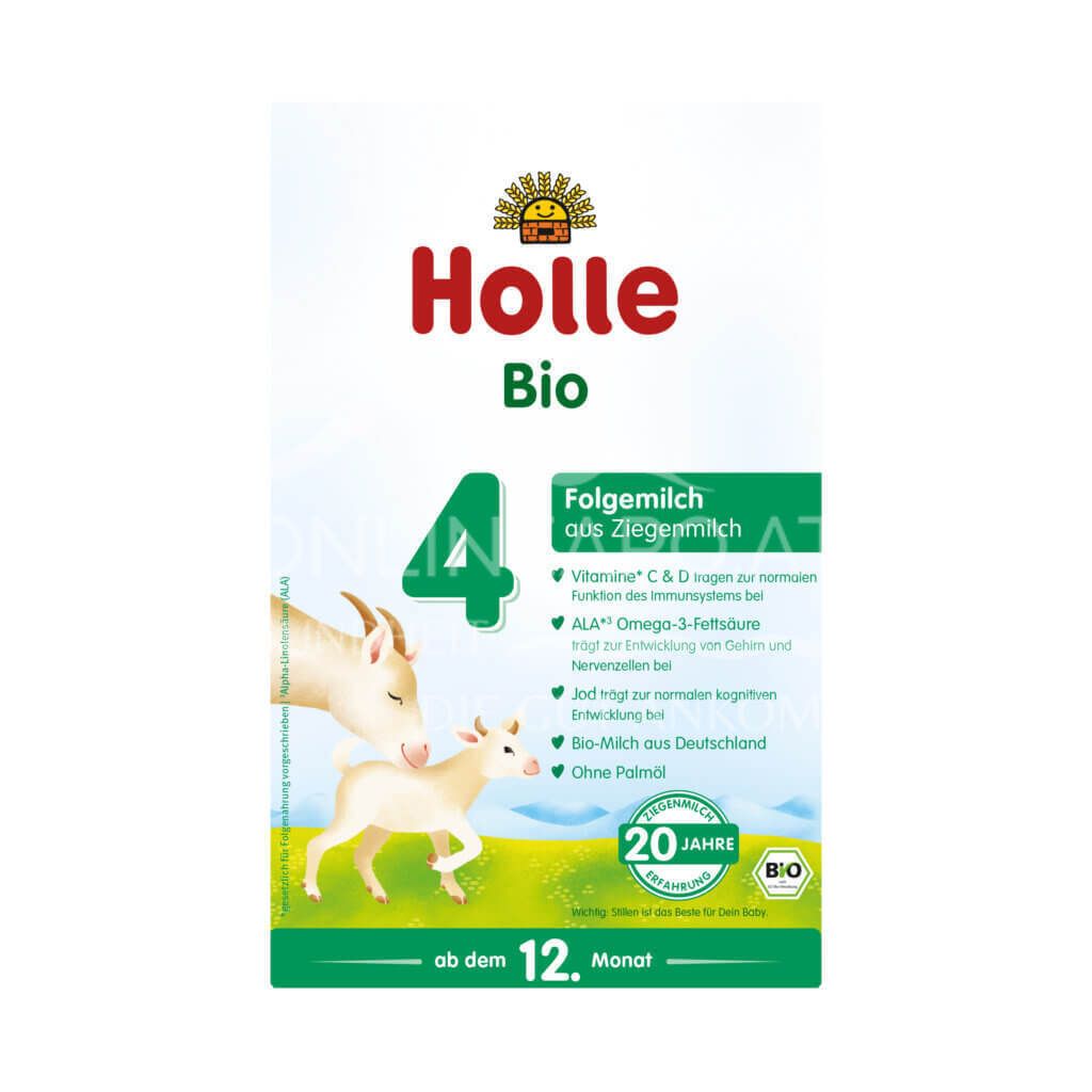 Holle Bio-Folgemilch 4 aus Ziegenmilch Pulver