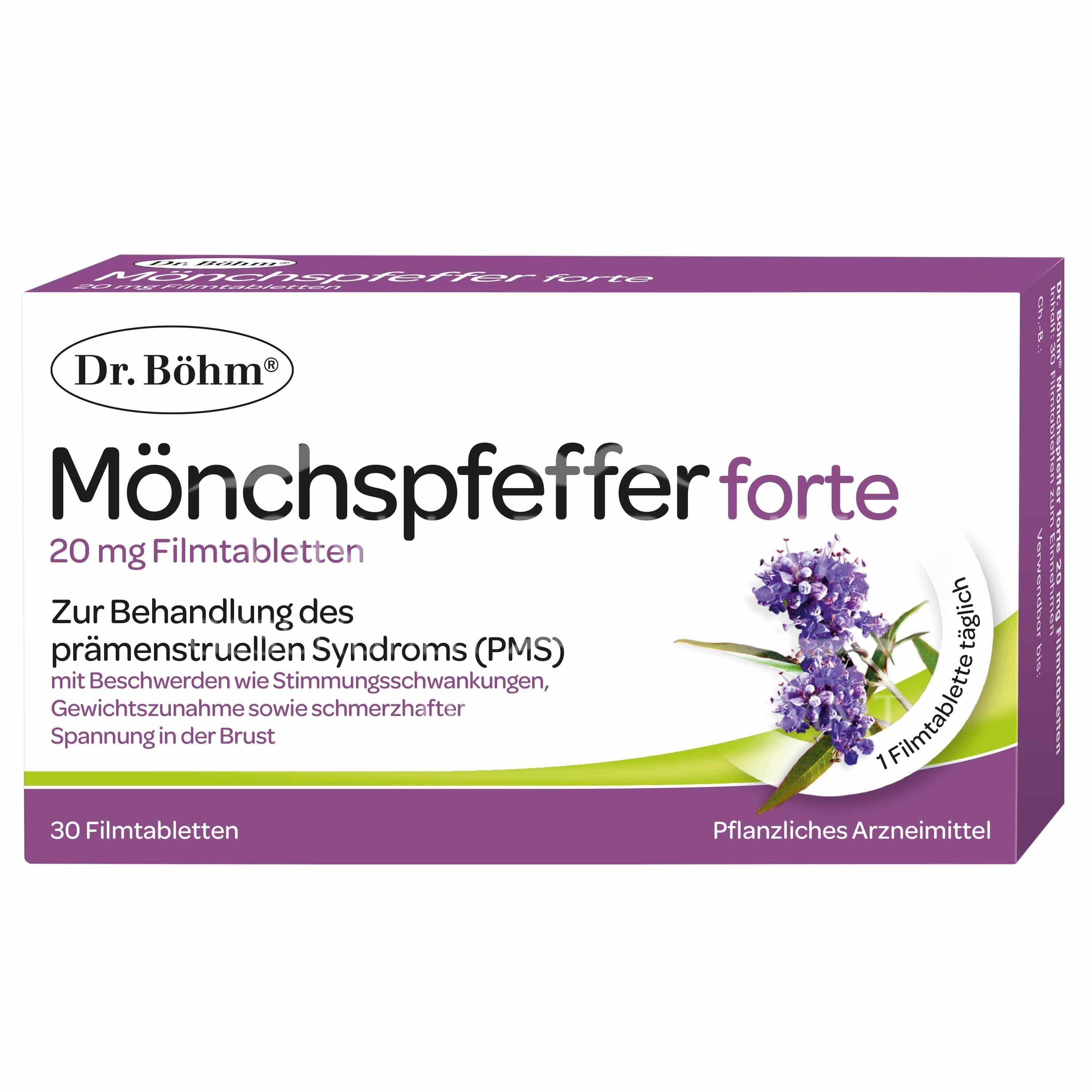 Dr. Böhm® Mönchspfeffer forte 20 mg Filmtabletten