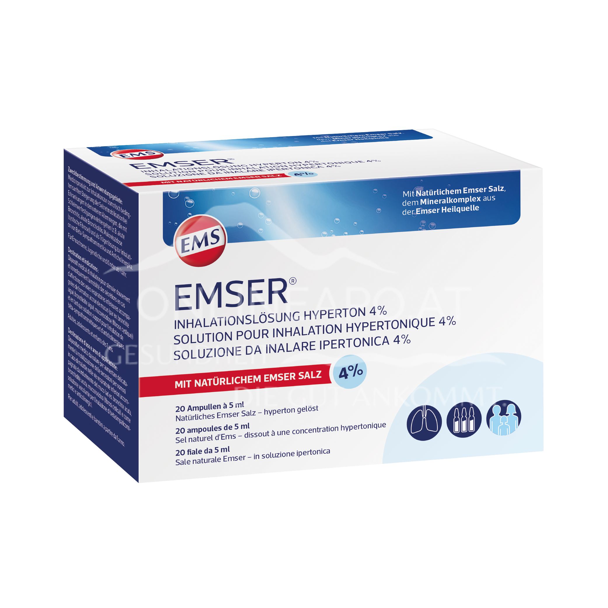 Emser® Inhalationslösung hyperton 4% Ampullen