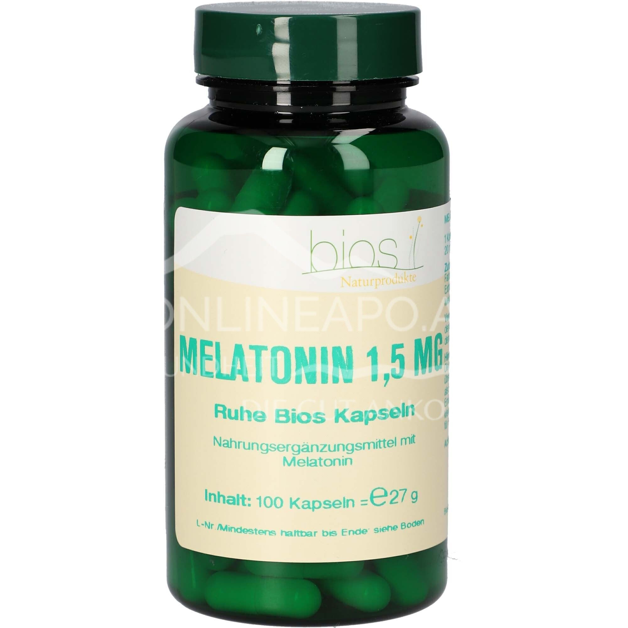 Bios Melatonin Rest 1.5 mg capsules