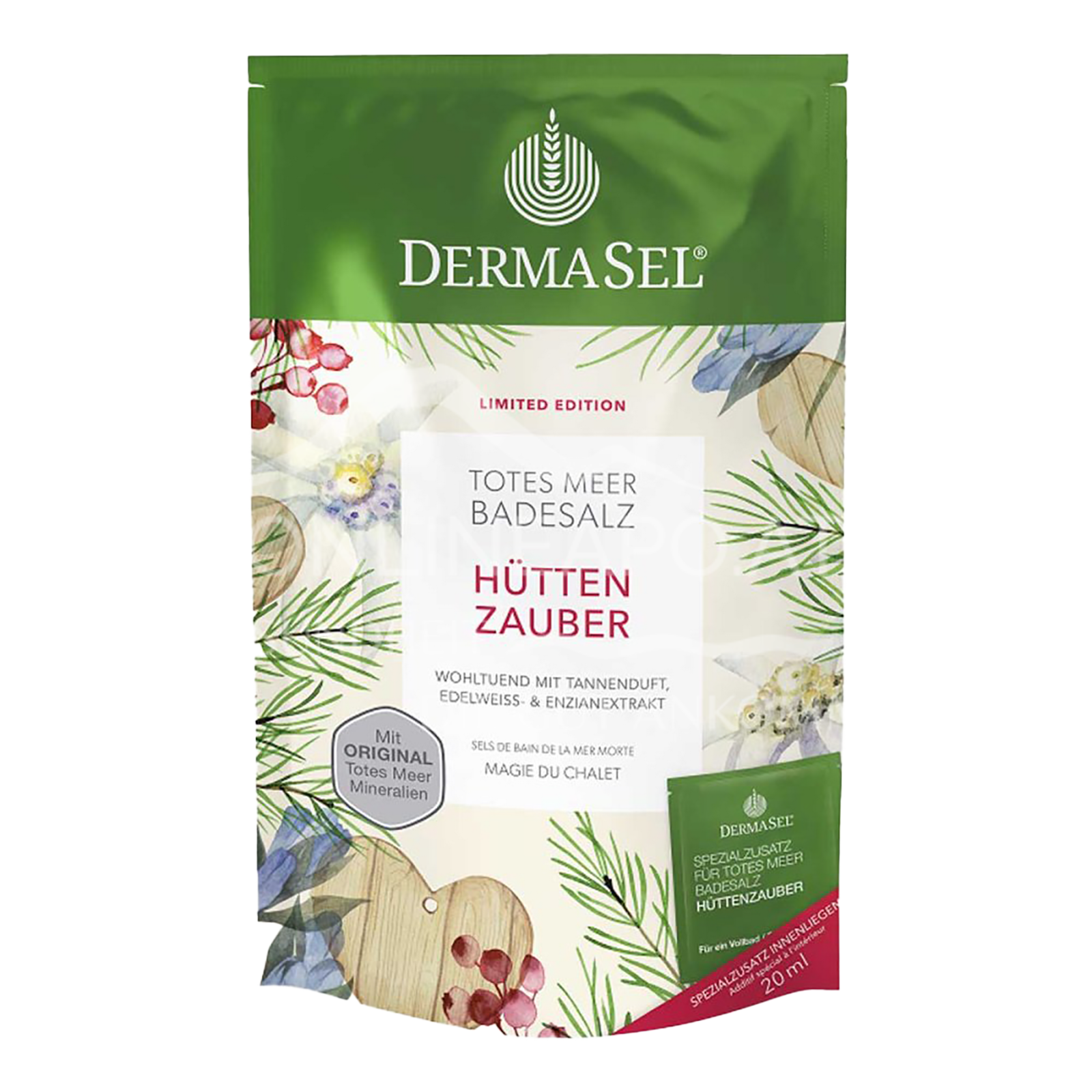 DermaSel® Totes Meer Badesalz Hüttenzauber
