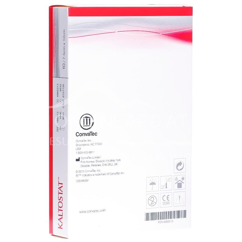 ConvaTec KALTOSTAT® Kompressen steril, 7,5 x 12 cm