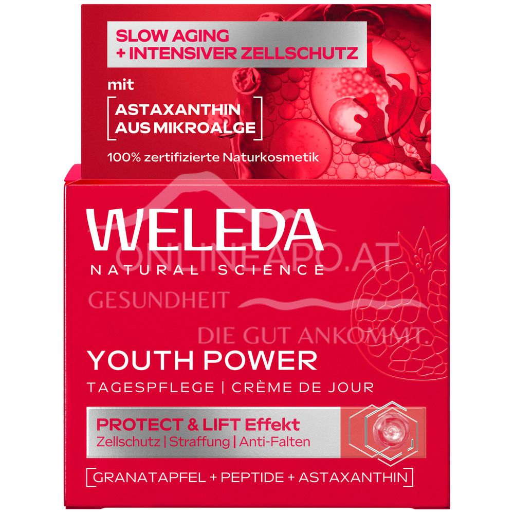 Weleda Youth Power Tagespflege Creme - Granatapfel