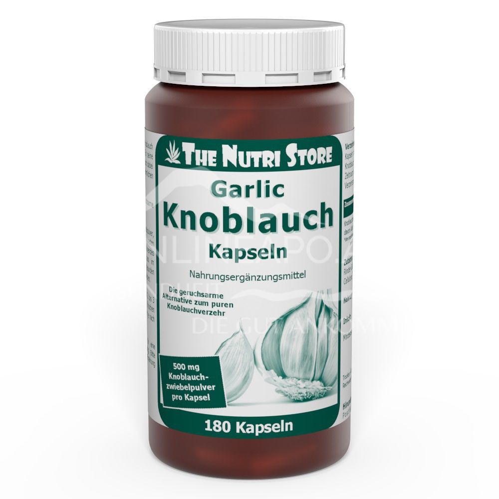 The Nutri Store Knoblauch 500 mg Kapseln