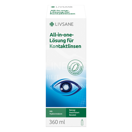 LIVSANE All-in-one-Lösung für Kontaktlinsen