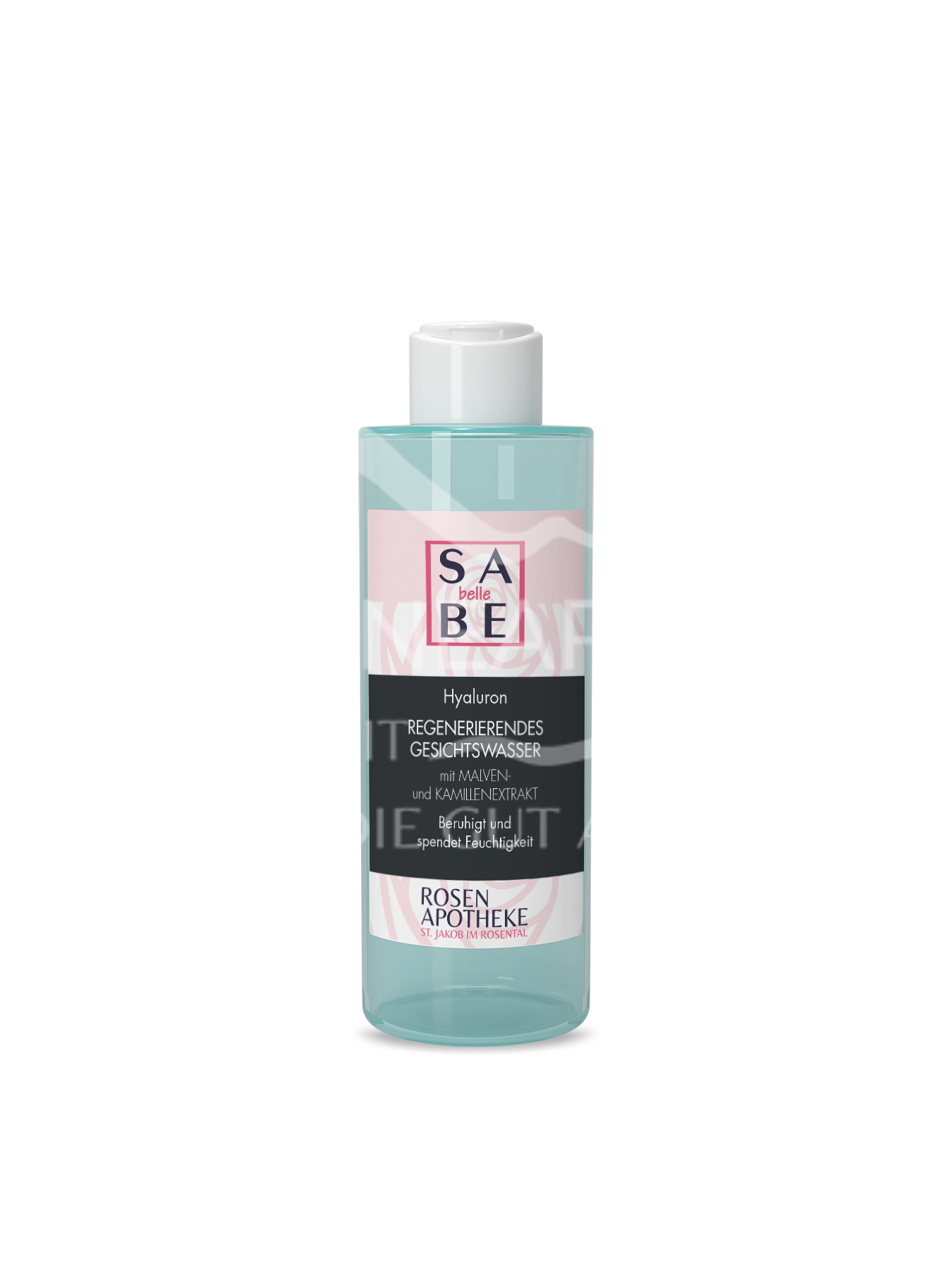 SABE belle Hyaluron Regenerierendes Gesichtswasser mit Malven- und Kamillenextrakt