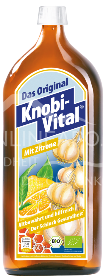 KnobiVital mit Zitrone
