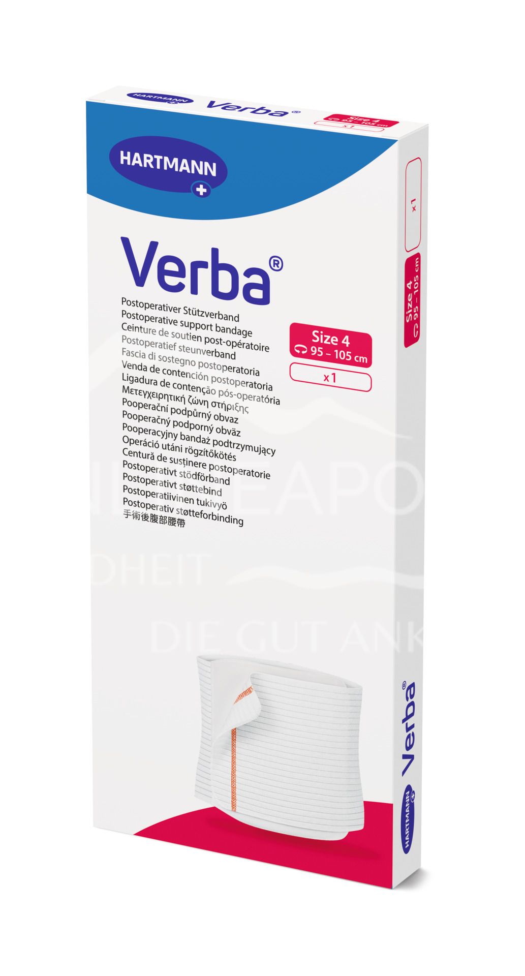 Verba® Postoperativer Stützverband - Größe 4 - Körperumfang 95 - 105 cm