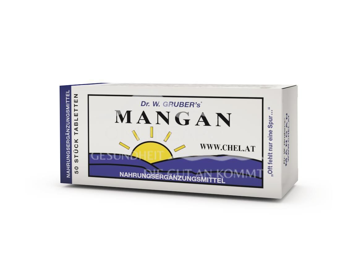 Dr. W. Gruber’s® Mangan Chelat Tabletten