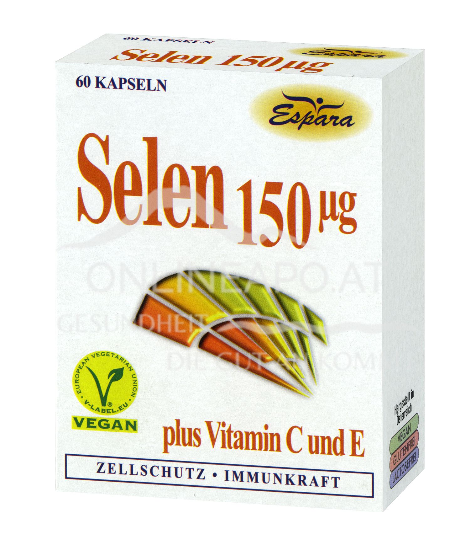 Espara Selenium 150µg capsules