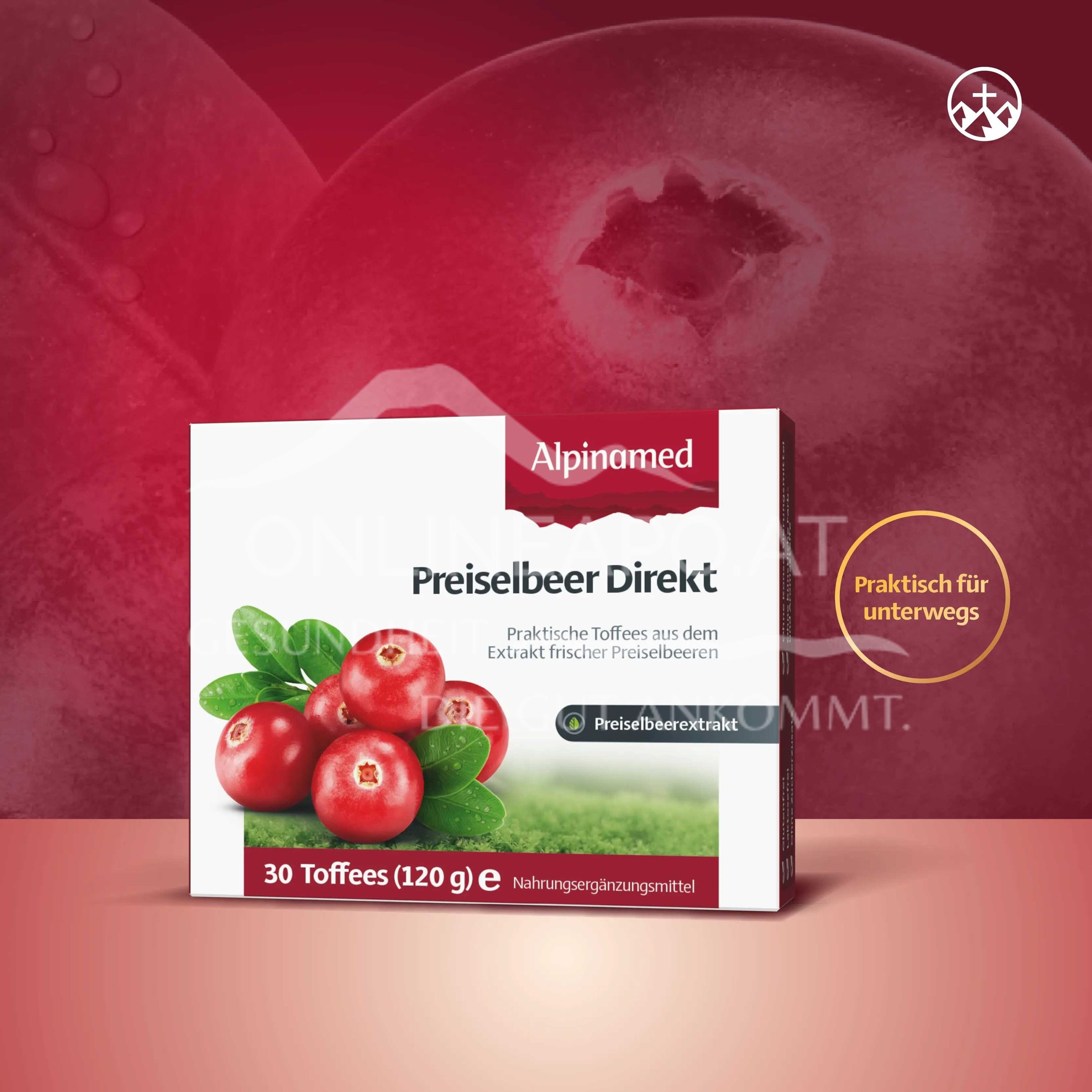 Alpinamed® cranberry direct toffees