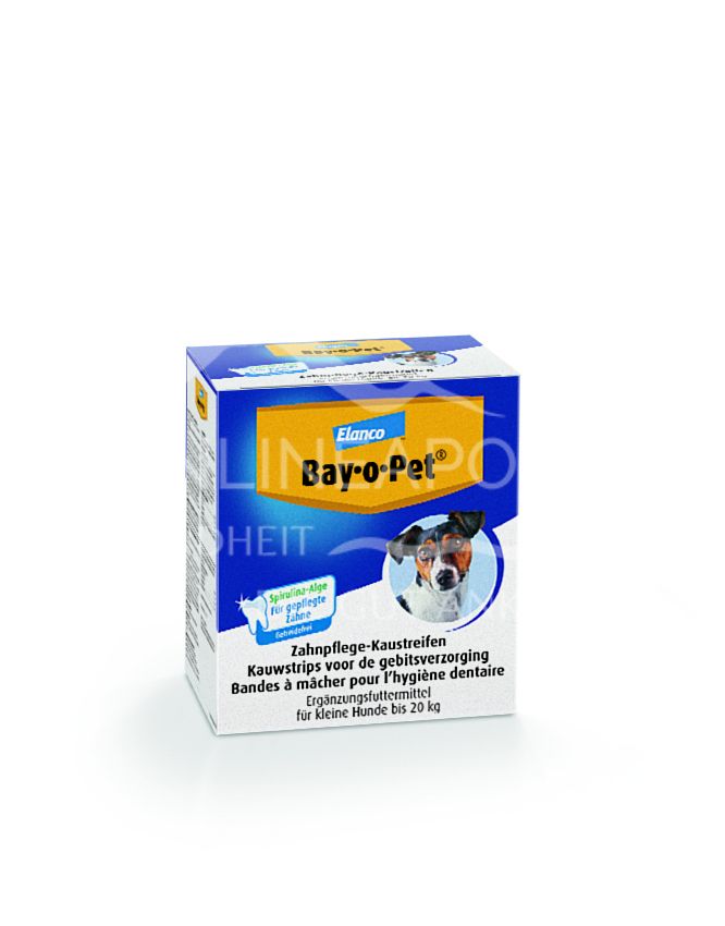 Bay-o-Pet® Zahnpflege Kaustreifen mit Algen für kleine Hunde bis 20 kg