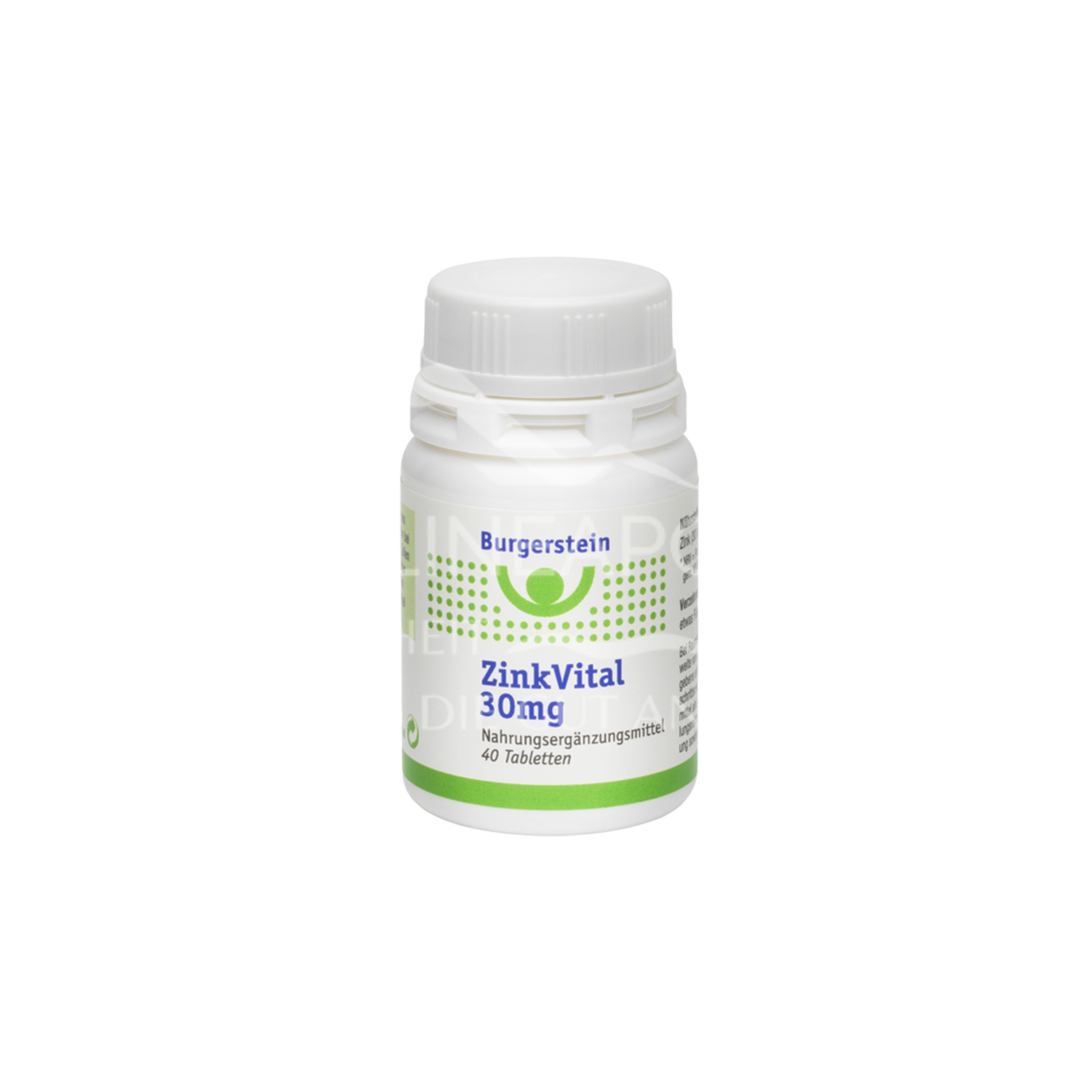 Burgerstein Zinkvital 30 mg tablets